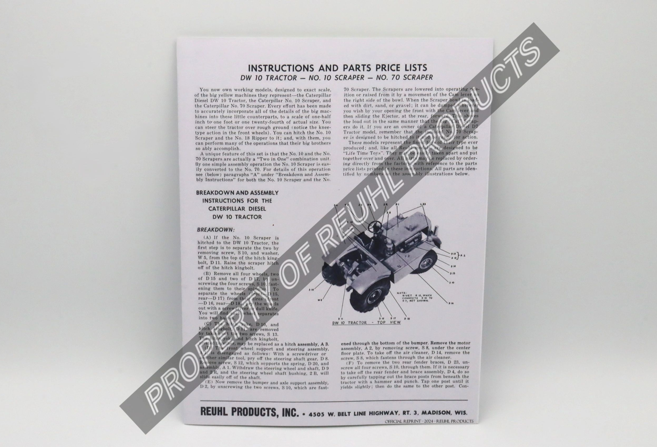 Instruction sheet for attaching and filling a pressurized ink cartridge.
