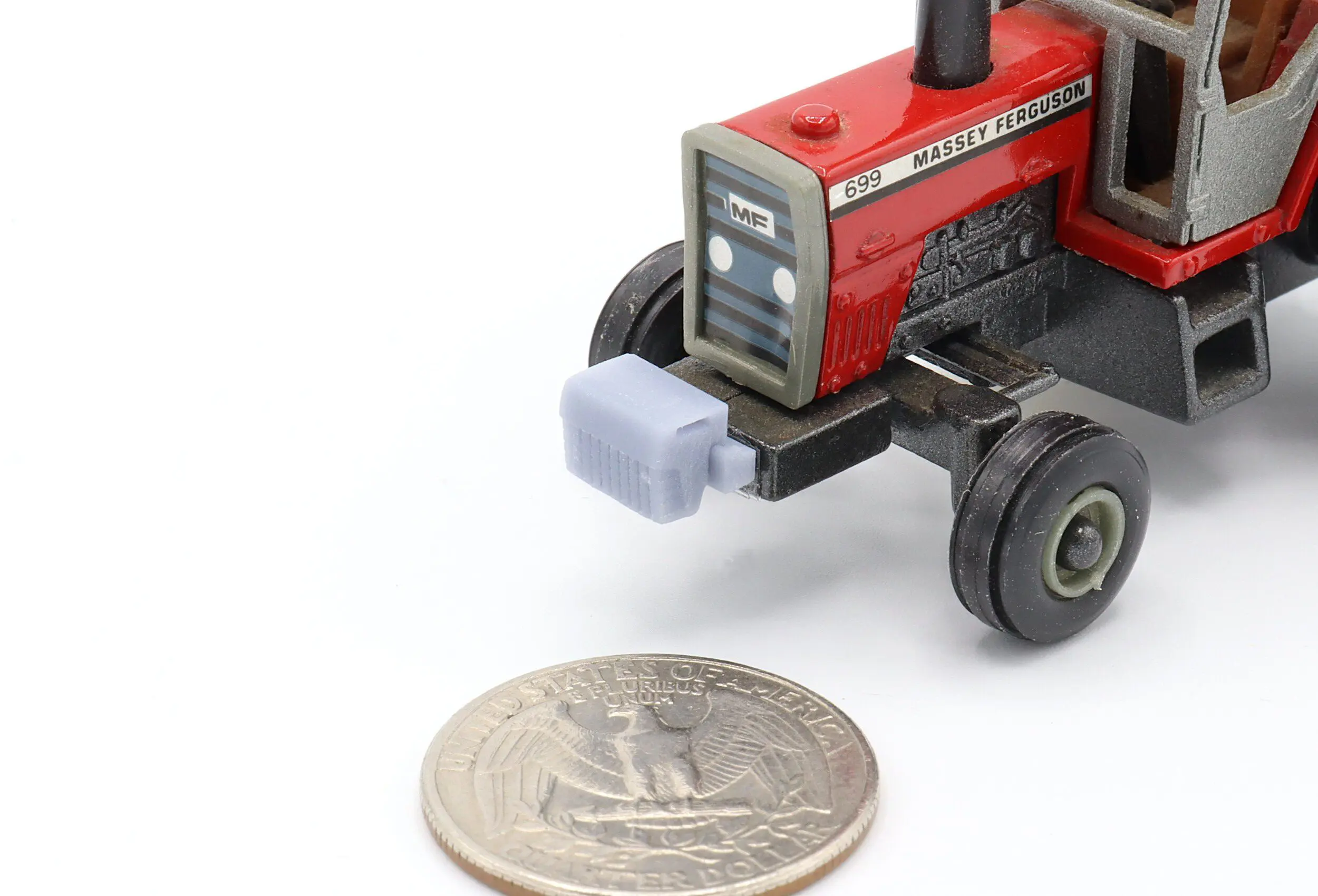 3x Massey Ferguson Suitcase Weights - 10 Plate - 64th