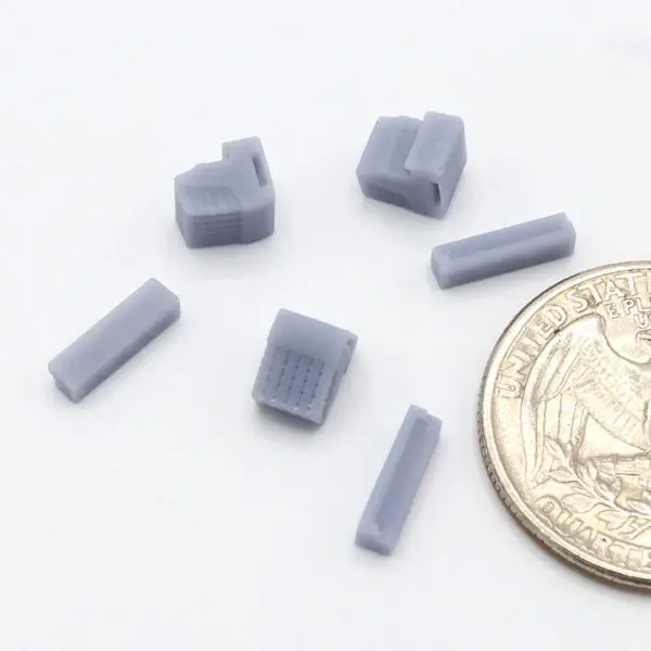 3x Massey Ferguson Suitcase Weights - 6 Plate  with Mounting Bracket - 64th