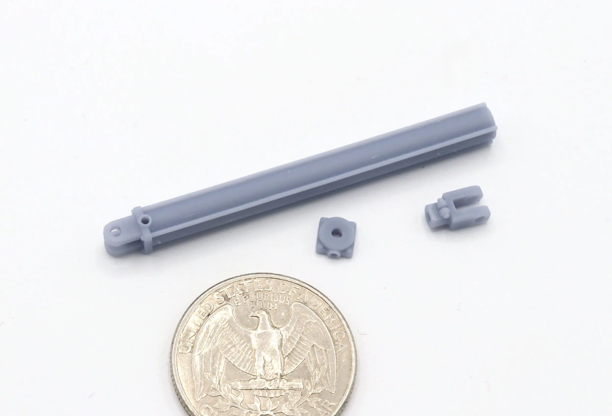 Hydraulic Cylinder - 30" Cut-To-Length - Unpainted