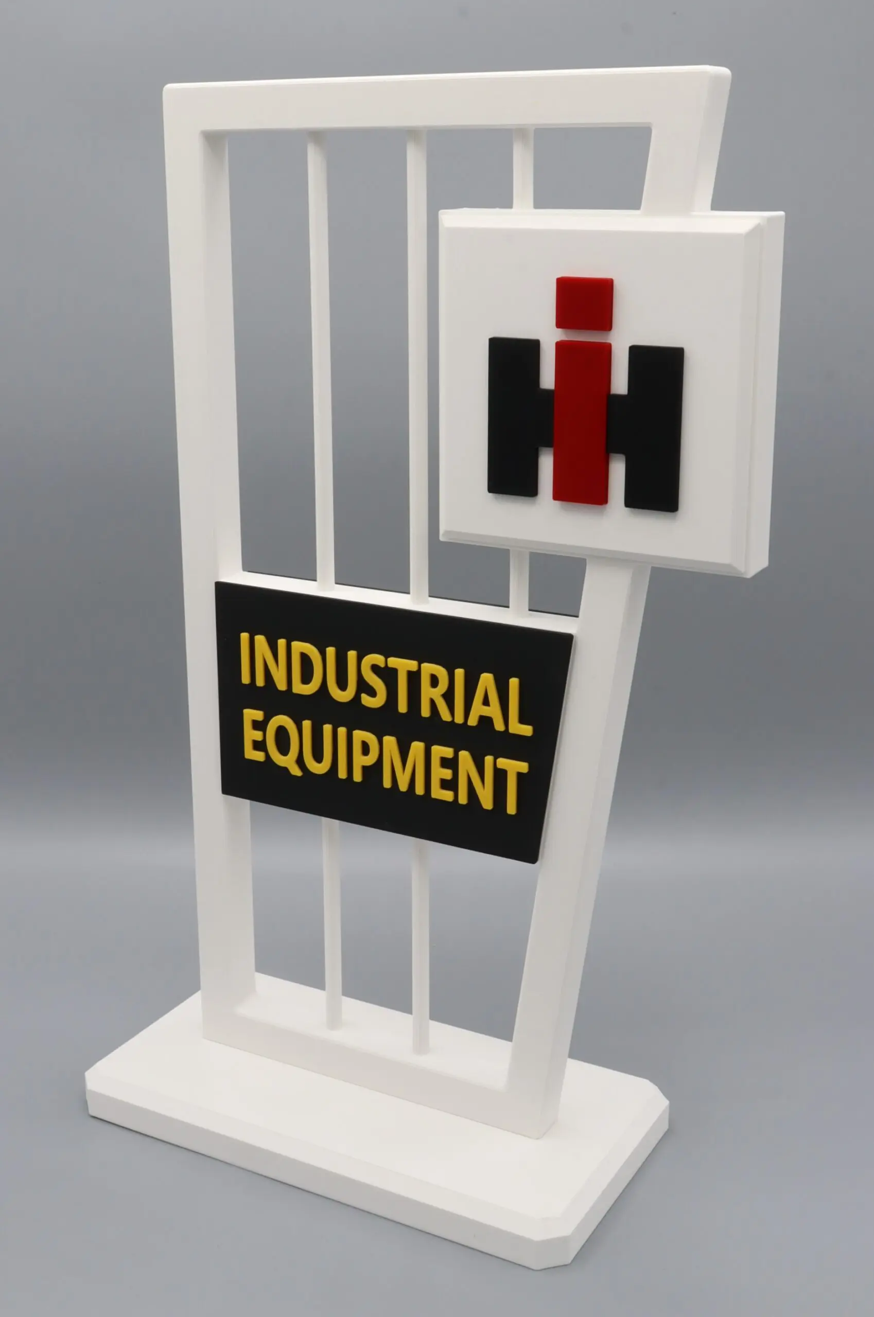 International Dealership Sign - Industrial Equipment - Red - Image 2