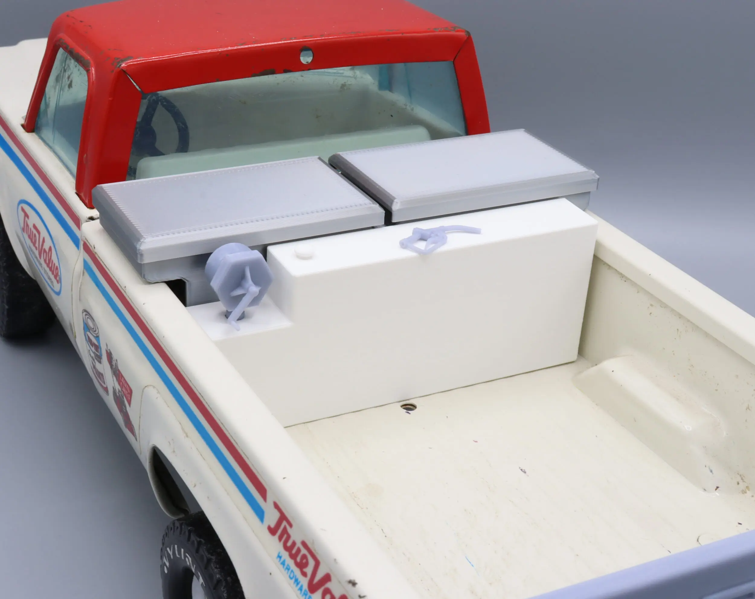 L-Shaped Fuel Tank Kit - Manual Pump - Nylint