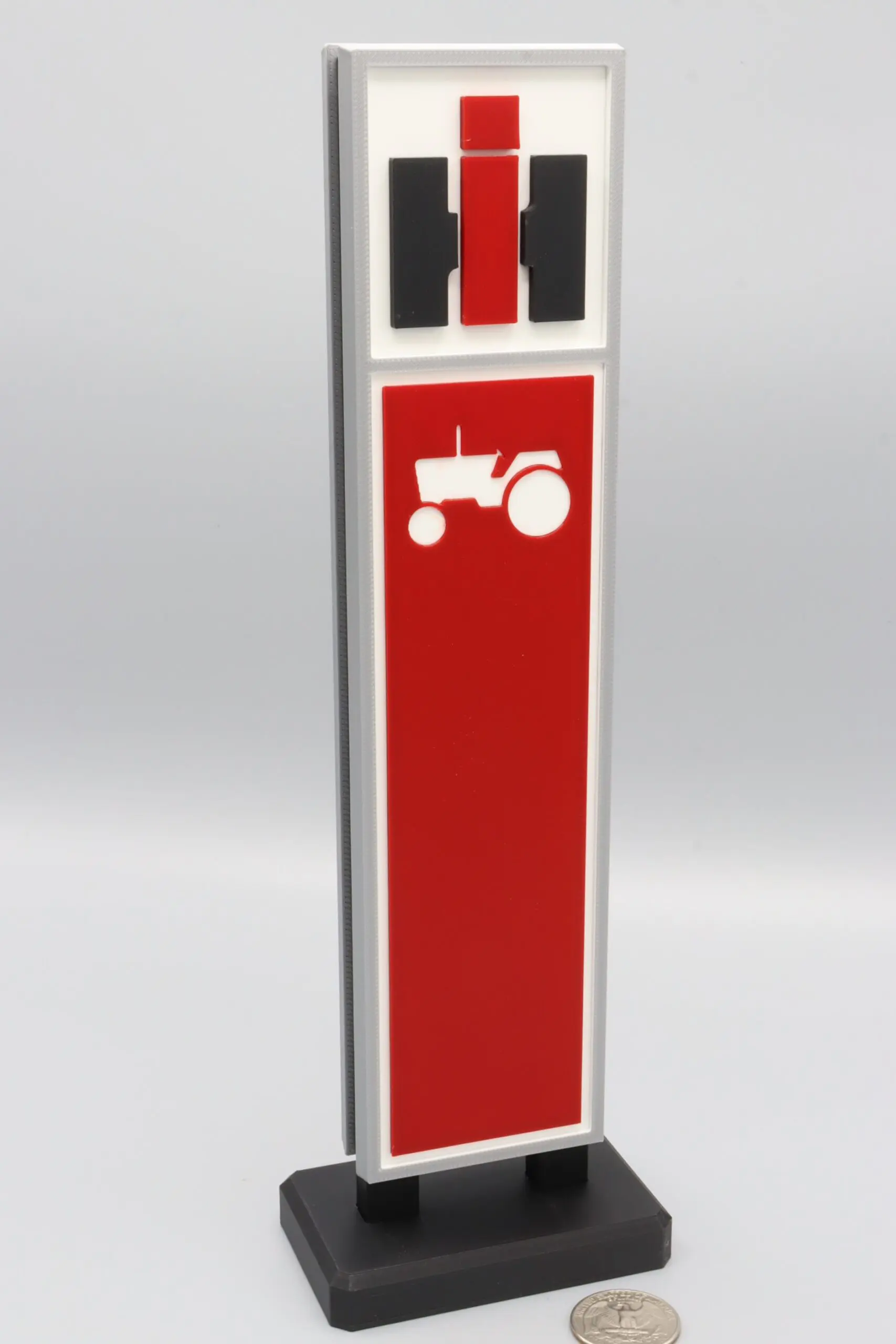 International Red Banner Dealership Sign - Tractor - Image 4