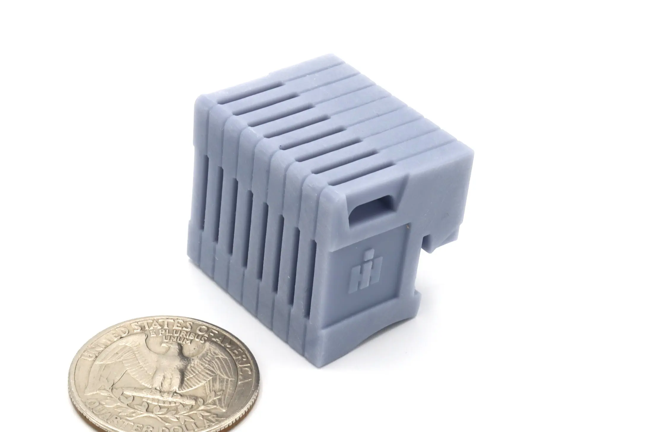 International 100 lb. Suitcase Weight - 9 Plate with 06 Series Mounting Bracket - Image 3