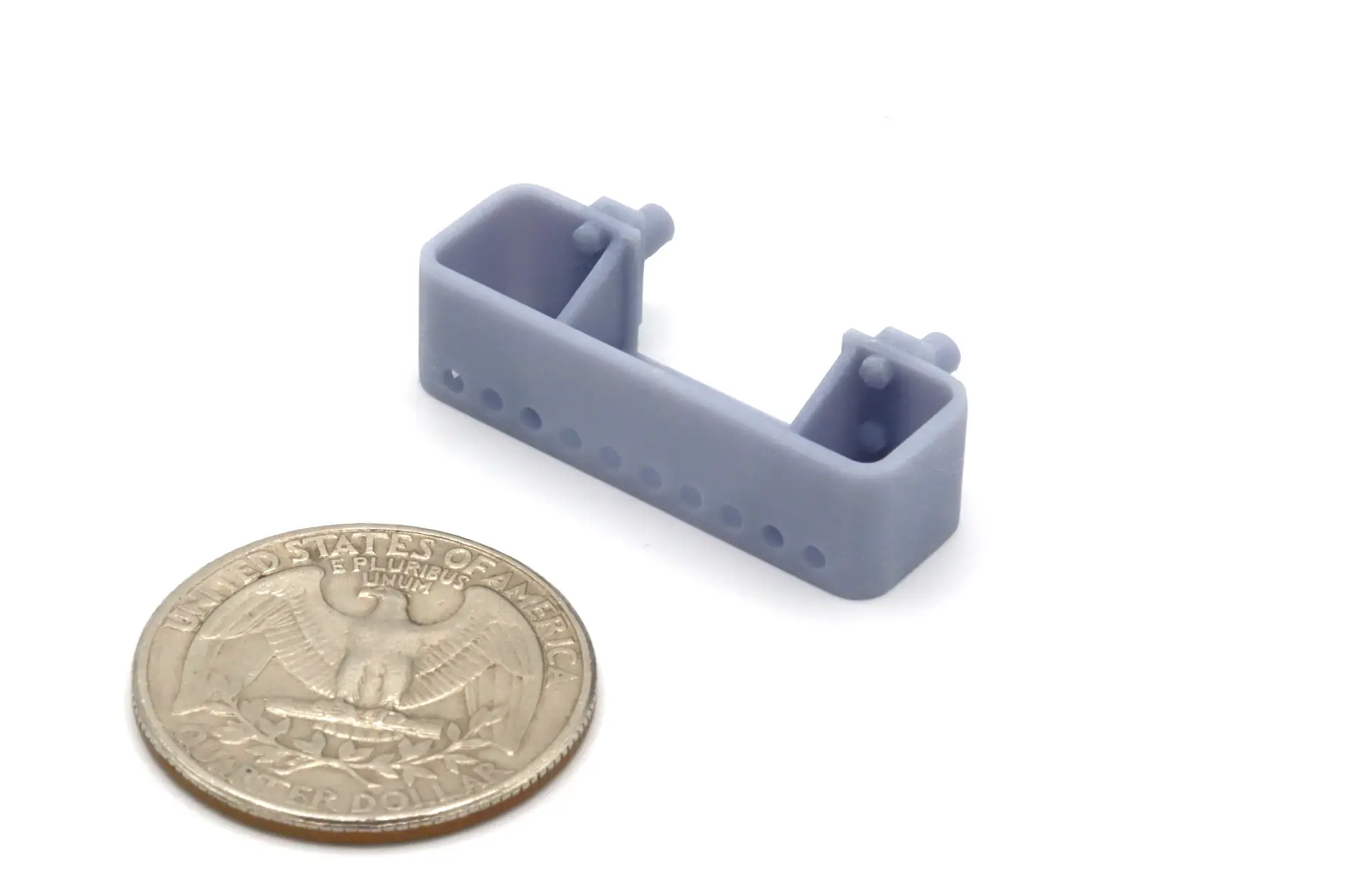 International 100 lb. Suitcase Weight - 9 Plate with 06 Series Mounting Bracket - Image 4