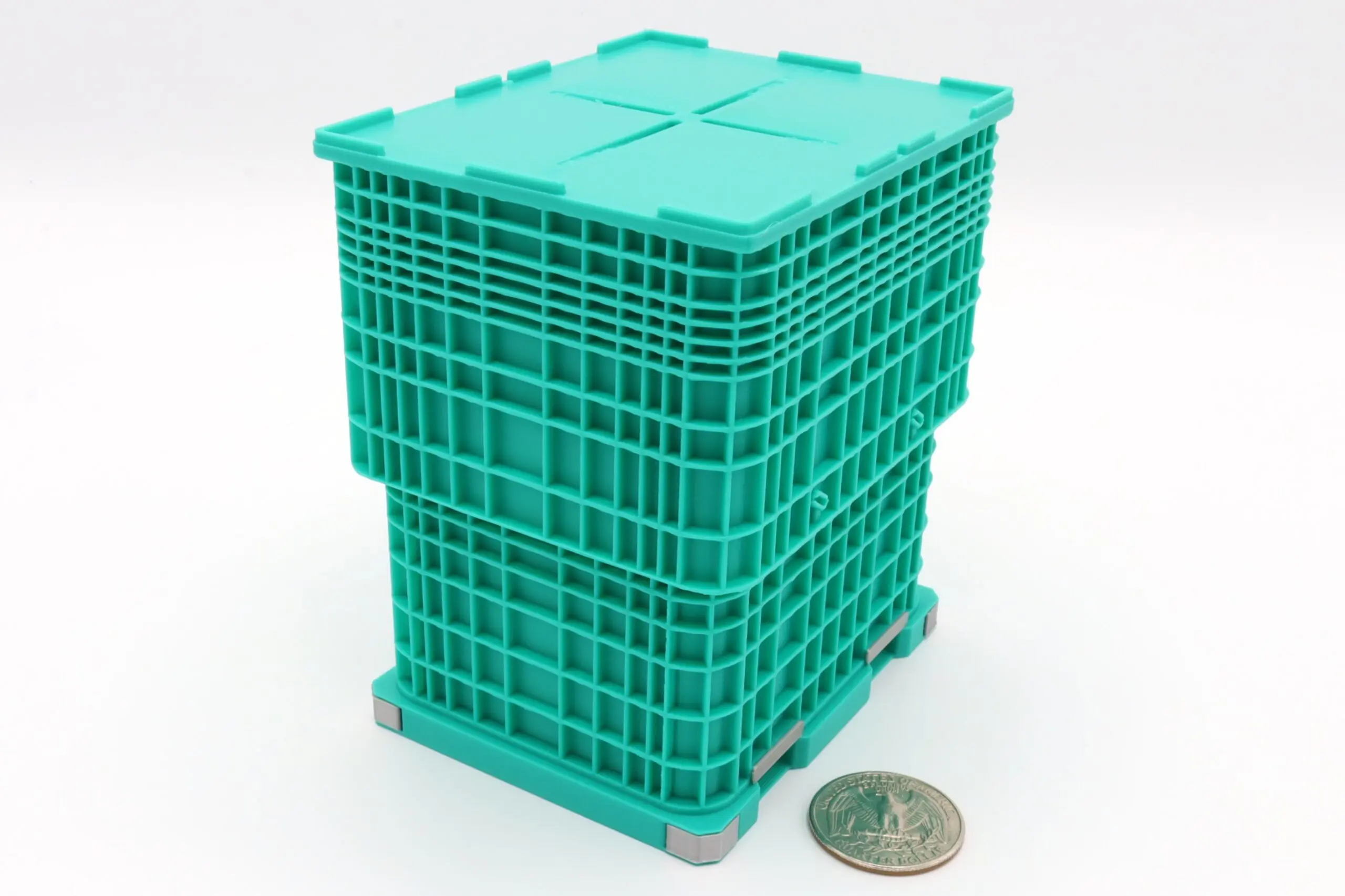 Green ProBox - Bulk Seed Bin - for Seed Tender - 16th - Generic - Image 2