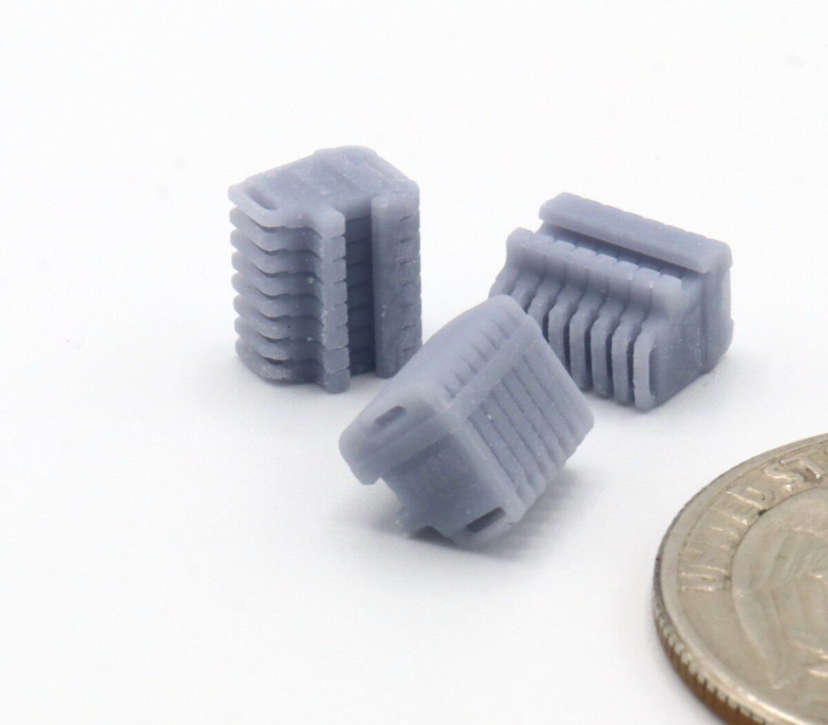 3x Minneapolis Moline Suitcase Weights - 10 Plate - 64th